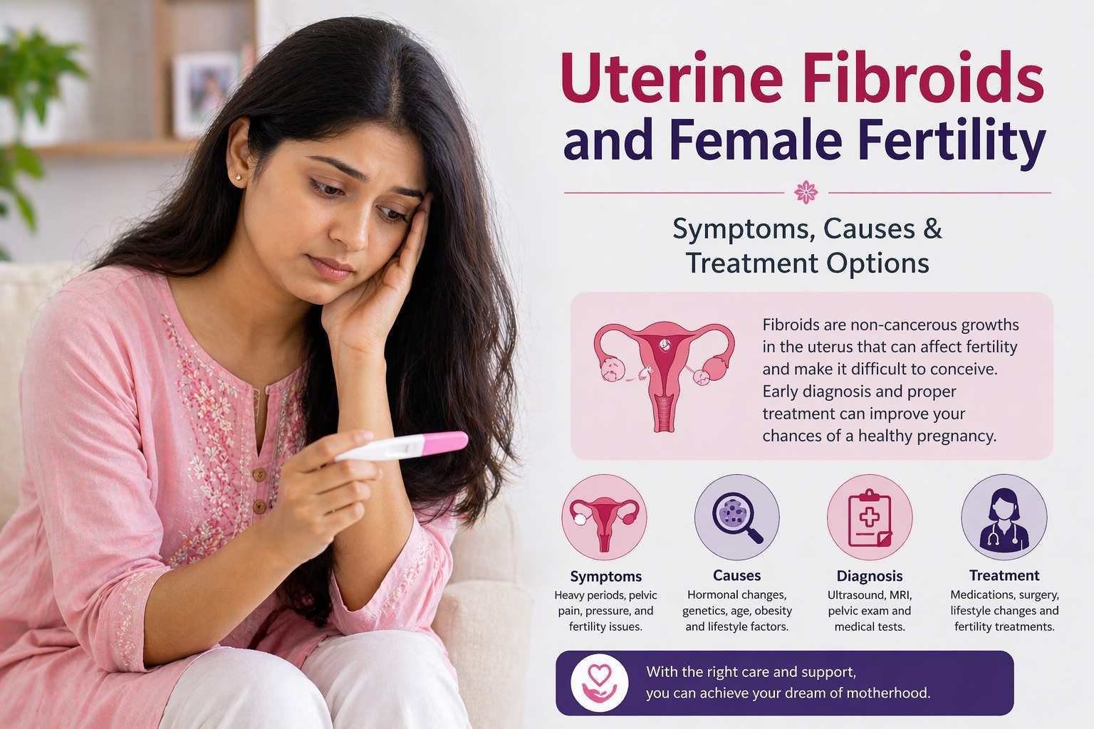 Uterine Fibroids and Female Fertility