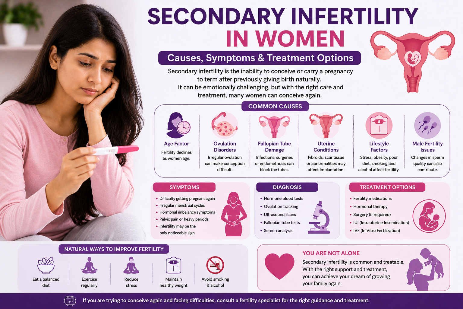 Secondary Infertility in Women