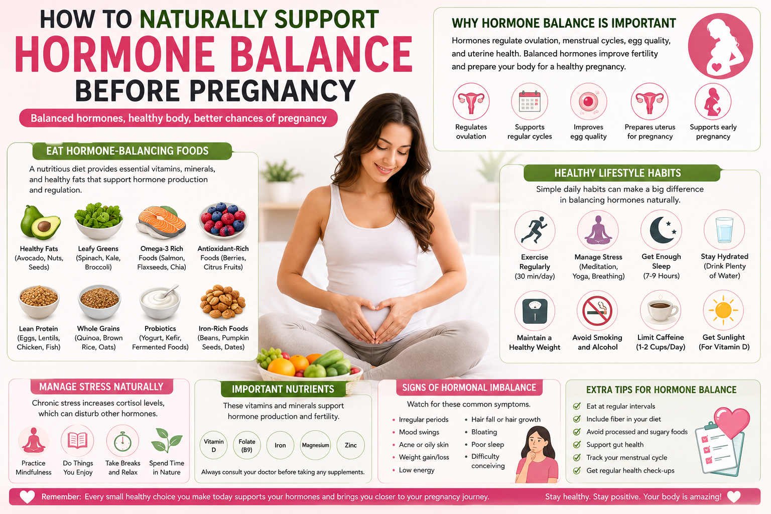 How to Naturally Support Hormone Balance Before Pregnancy
